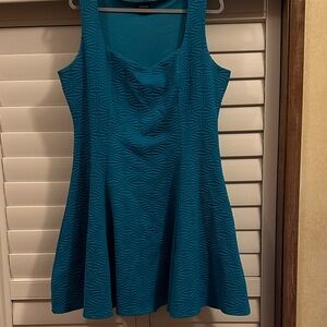 Torrid Teal Sleeveless Dress